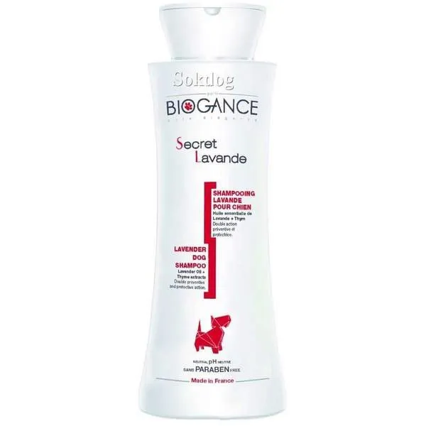 Biogance Lavender Shampoo - Успокояващ шампоан за кучета 250 мл.