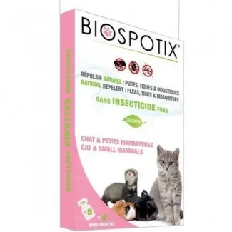 Biogance BIOSPOTIX -Спот он ,пипети за котки 5 бр. х 1мл.