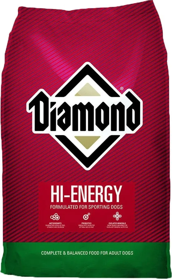 Diamond Hi Energy Sport Dog - Суха храна за израснали и спортуващи кучета 22.8 кг.