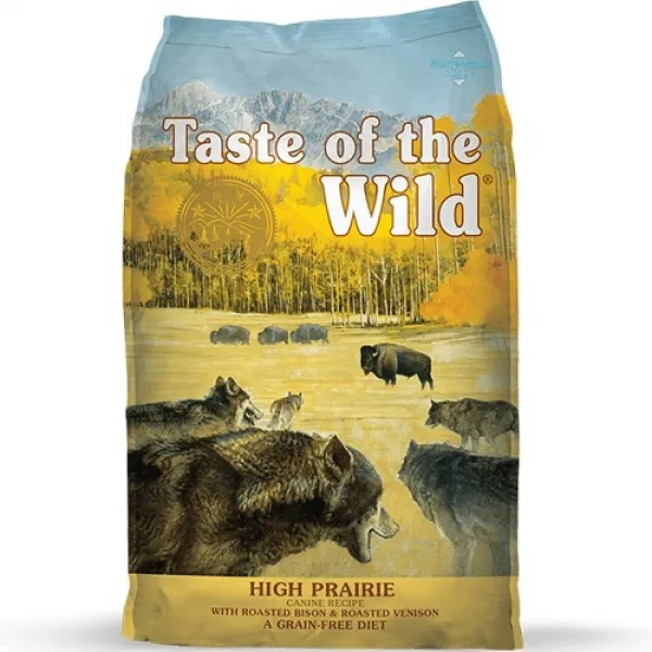 Diamond Wild High Prairie Canine Recipe With Roasted Bison&Roasted -Суха храна за израснали кучета с бизонско и еленко месо-12,2кг