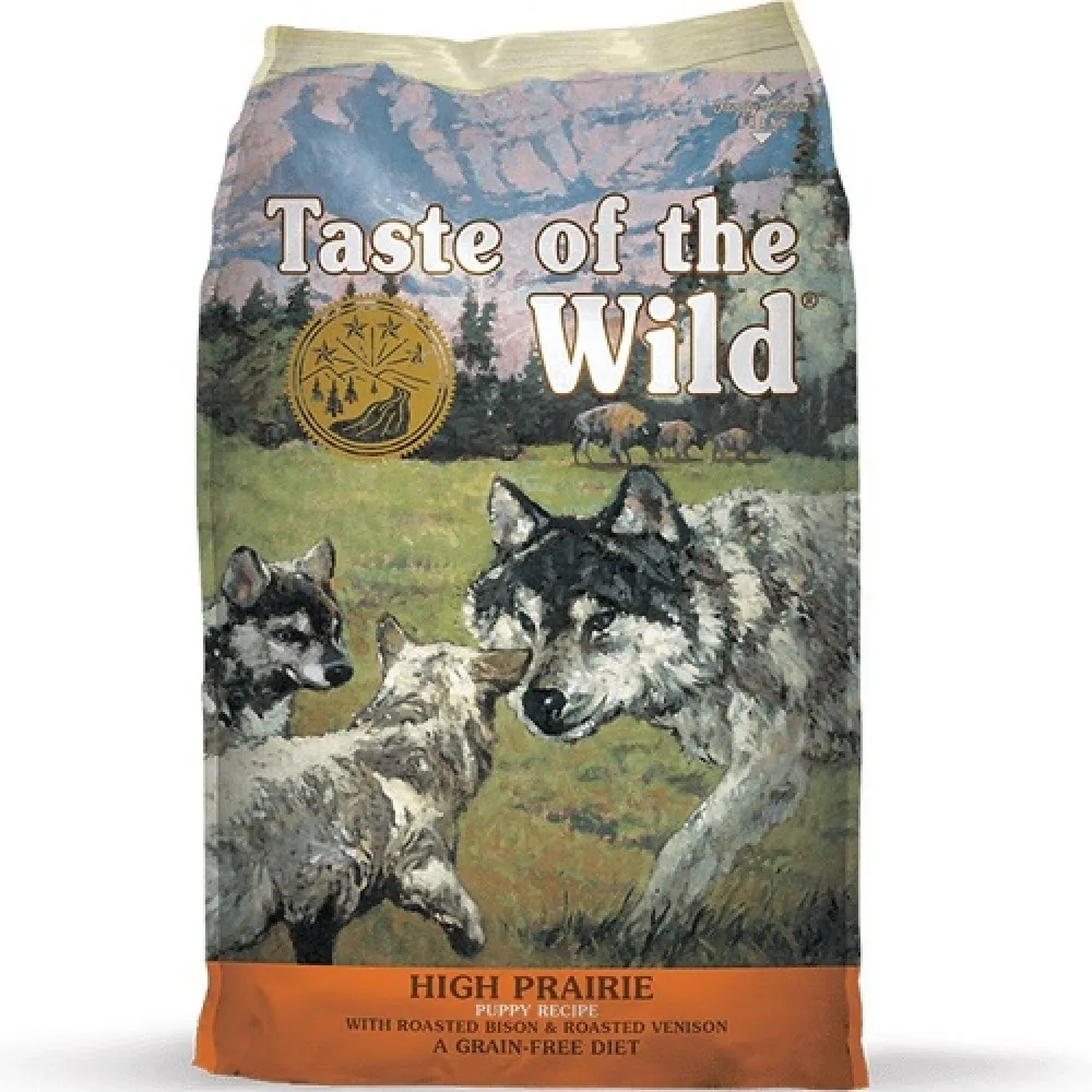Diamond Prairie Puppy Recipe With Roasted Bison&Roasted -Суха храна за подрастващи кученца с бизонско и еленко месо-12,2кг