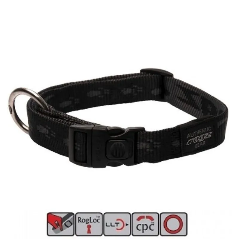 Rogz Alpinist Collar Small - Нашийник за куче 11мм/-20-31 см. черен