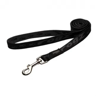 Rogz Alpinist Fixed Lead Small - Повод за кучета 11мм/-1,8м черен