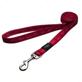 Rogz Alpinist Fixed Lead Small - Повод за кучета 11мм/-1,8м червен