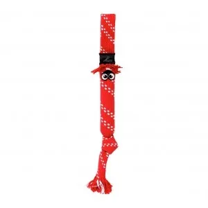 Rogz Scrubz - Кучешка играчка , въже за дърпане 31.5 см. червена