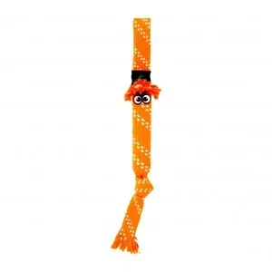 Rogz Scrubz - Кучешка играчка , въже за дърпане 31.5 см. оранжев