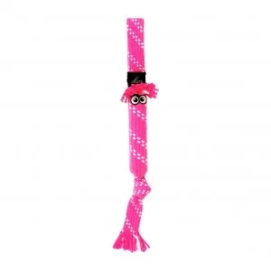 Rogz Scrubz - Кучешка играчка , въже за дърпане 31.5 см. розов