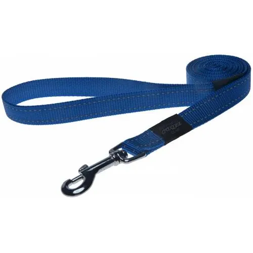 Rogz leash lead Large - Светлоотразителен повод за кучета - 2.0 см./ 1.4 метра син