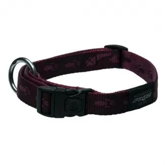 Rogz Alpinist Collar Large - Нашийник за кучета 20мм/-34-56 см. лилав
