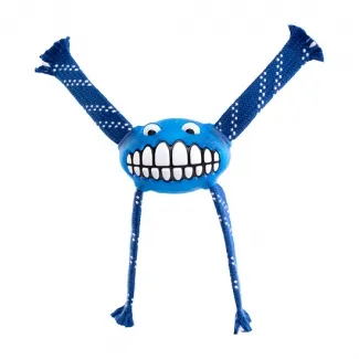 Rogz Flossy М- Кучешка забавна играчка за дърпане и дъвчене 21 см. синя