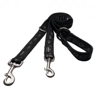 Rogz Alpinist Multi-Purpose Lead Large - Мултифункционален повод за две или едно куче 20мм/-1-1,6м черен