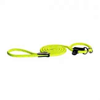 Rogz Rope Moxon Lead M - Повод с нашийник тип душач за кучета 9мм/180 см. жълт