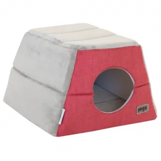 Rogz Cuddle igloo - Котешко легло ,къща Иглу , 30 см./41 см./41 см. червено 1