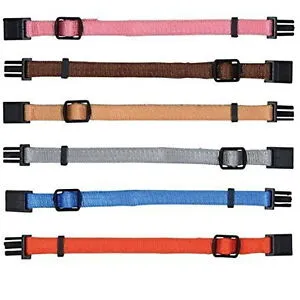 Junior Set of Puppy Collars -M/L Комплект нашийници за кучета в различни цветове 22см./35 см./10мм. 6 броя