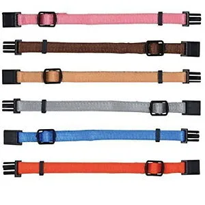 Junior Set of Puppy Collars -M/L Комплект нашийници за кучета в различни цветове 22см./35 см./10мм. 6 броя