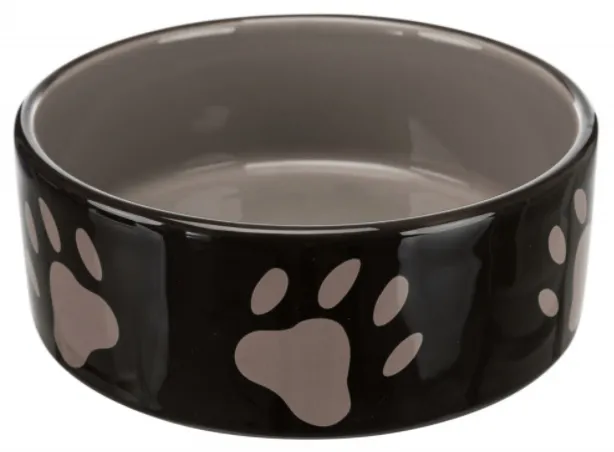 Trixie Ceramic Bowl - Керамична купа за храна и вода за кучета ø16 см. , 800 мл. кафява 