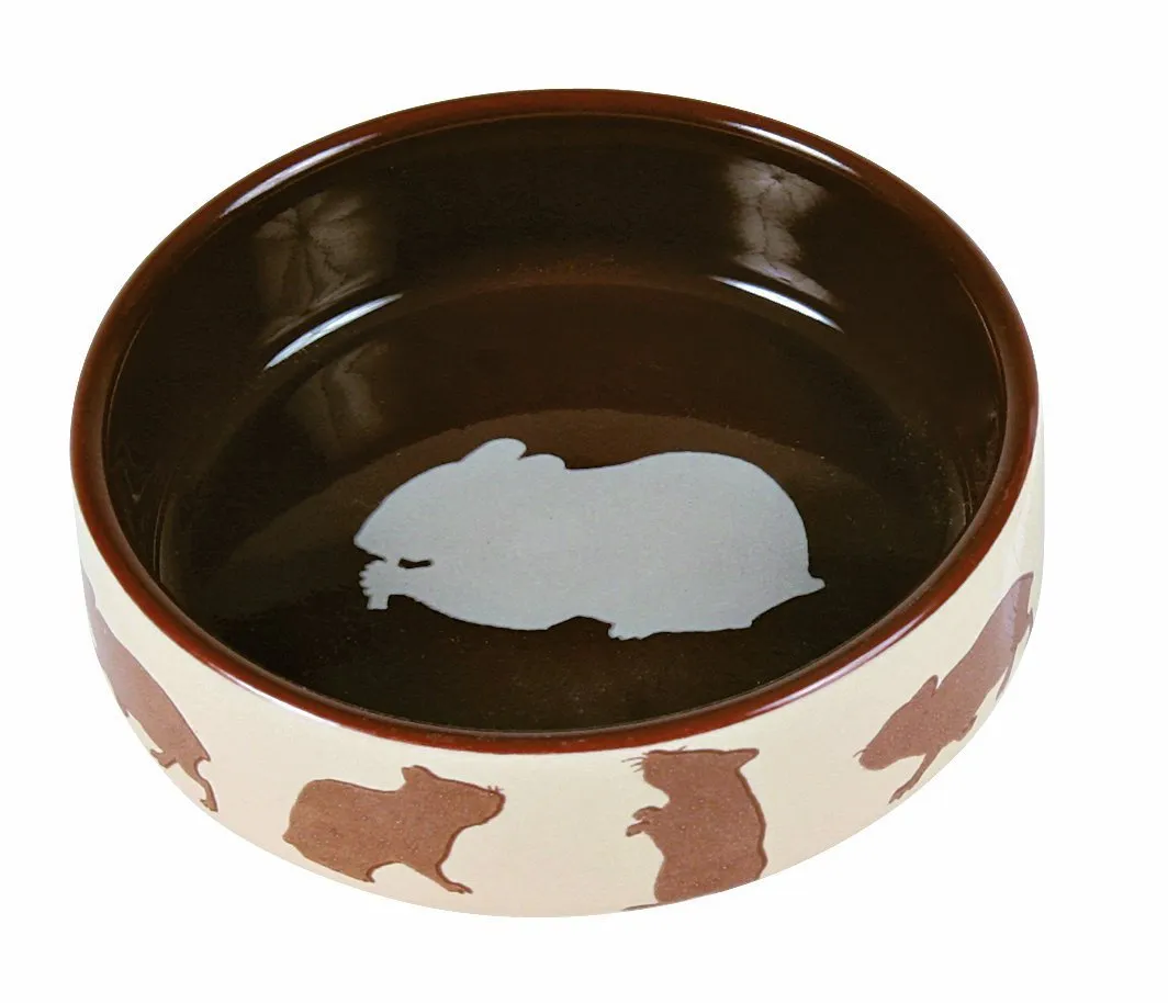 Trixie Hamster Bowl - Керамична купа за храна и вода за хамстери 80 мл./ø 8 см.