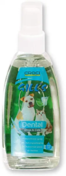 Croci Gill's Optical - Дентален спрей за кучета и котки за устна хигиена 100 мл.