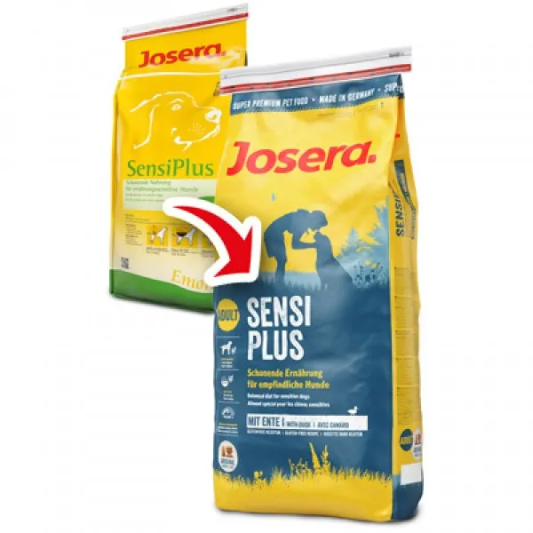 Josera Sensi Plus - Пълноценна храна за израснали с чувствителна храносмилателна система с патешко и ориз 15 кг.