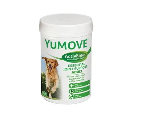 Lintbells YuMove Dog –Висококачествена добавка за кучета , овкусени таблетки за стави с екстракт от зеленоуста мида 300 таблетки