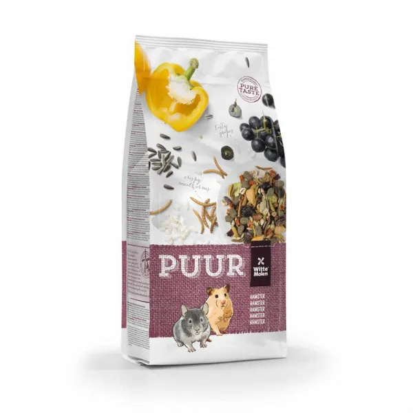 Witte Molen Puur hamster -Премиум пълноценна храна за хамстери 400 гр. 1