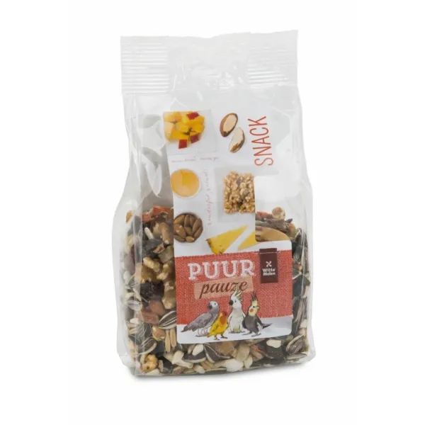Witte Molen Puur Gourmet Snack- Премиум лакомство за папагали, снакс с плодове и ядки 200 гр. 1