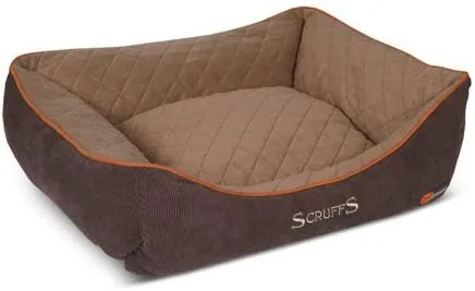 Scruffs Thermal Box Bed Medium- Термо легло за кучета и котки 50/60 см. кафяво 1