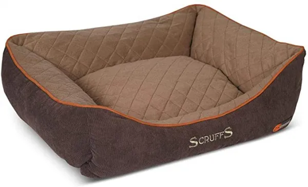 Scruffs Thermal Box Bed Small- Термо легло за кучета и котки 50/40 см. кафяво 1