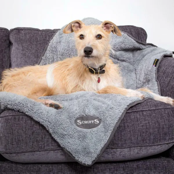 Scruffs Cosy Blanket - Луксозно и комфортно одеяло за кучета 100/72.5 см. сиво 1