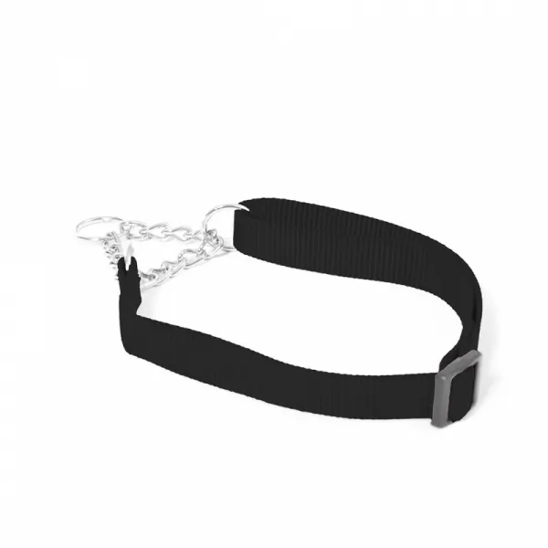 Duvo Plus Semi Choke Collar - Регулируем нашийник за кучета , полу-душач 45см.-70 см. /25мм. черен