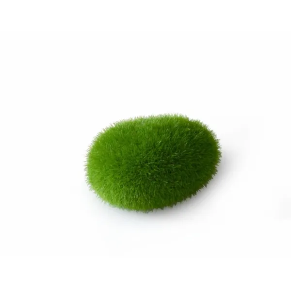 Duvo Plus Moss Ball - Декорация за аквариум - зелена топка с мъх , 6x4,5x3,5 см.