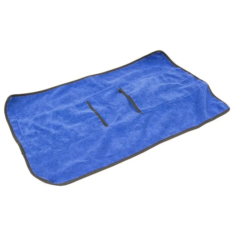 Duvo Plus Dog Bath Towel Microfiber - Кърпа за подсушаване за кучета , микрофибър 40/60 см. синя 2