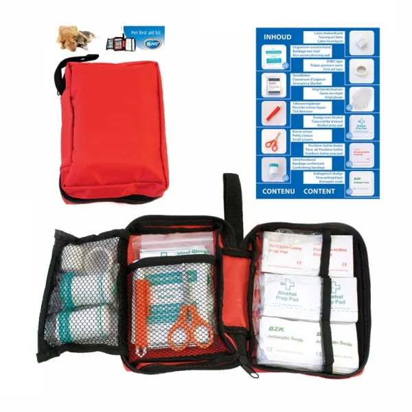 Duvo Plus Pet First Aid Kit - Комплект за първа помощ 12x15,5x5 см. 1