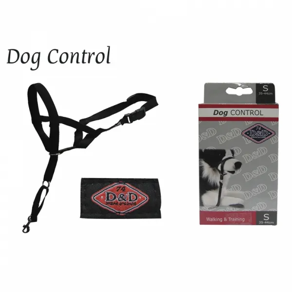 Duvo Plus En Route Dog Control S - Кучешки намордник с мека подплата 35-44/4.5/26см. черен 1