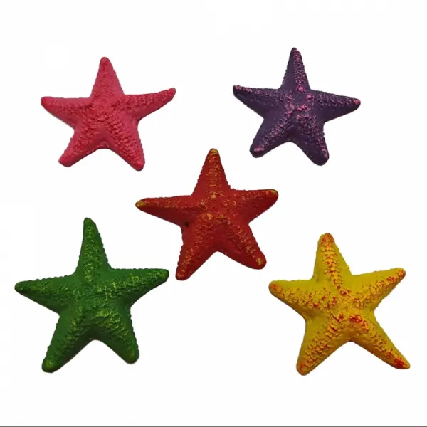 Duvo Plus Starfish - Декор за аквариуми - морска звезда , 8,5x8,5x2,3 см. 1 брой