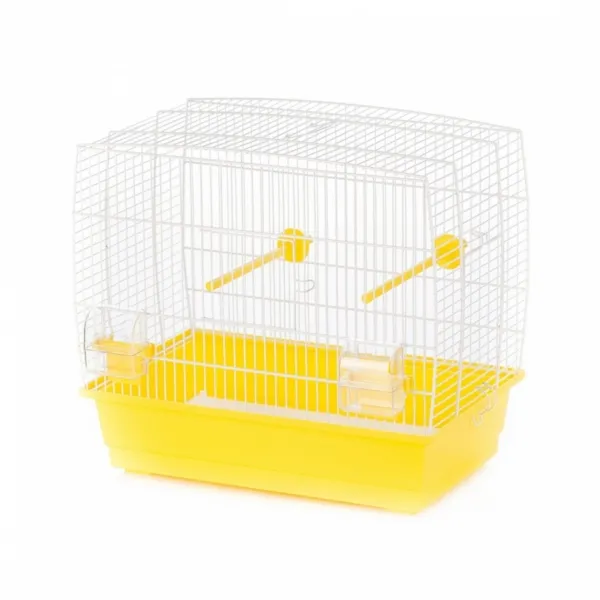 Duvo Plus Cage Natalia 2 -Оборудвана метална клетка за птици 46 x 28 x 42см. жълта