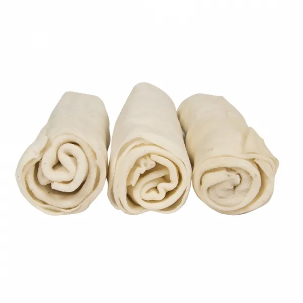 Duvo Plus Boneata Roll Value Pack - Лакомство за кучета - руло от телешка кожа , 3 броя - 25 см.