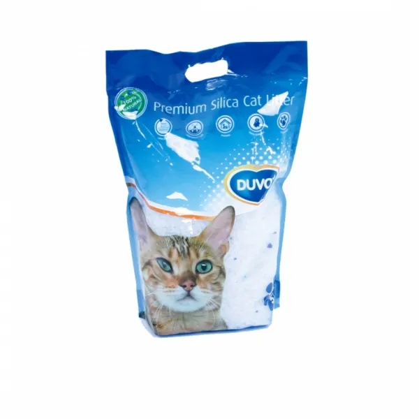 Duvo Plus Cat litter Premium Silica - Премиум силиконова тоалетна за котки 5л.