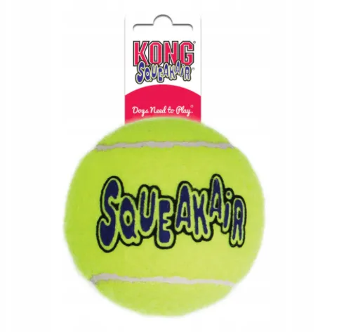 Kong Squeaker Tennis Air Ball Small - Тенис топка за кучета с пискюл 5 см. 1