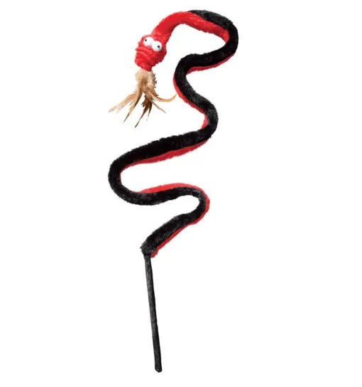 Kong Snake Teaser - Котешка играчка - плюшена змия 30 см.
