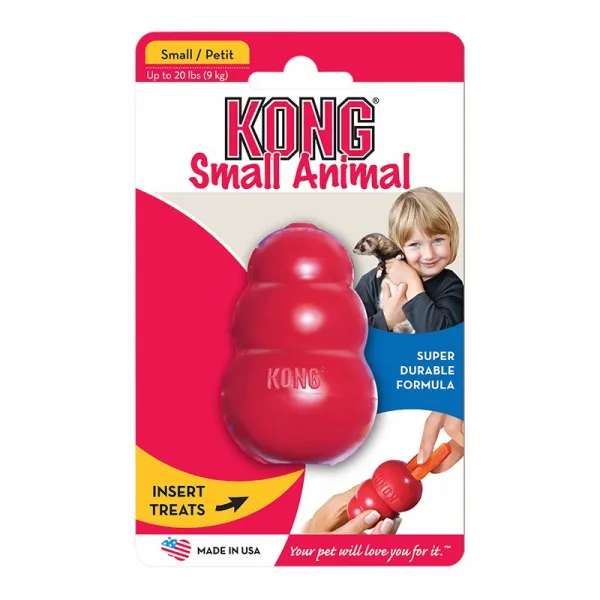 Kong Small Animal - Гумена играчка за гризачи 1