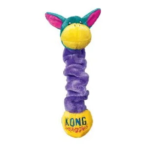 Kong Squiggles Medium - Плюшена разтягаща се играчка за кучета - различни модели 1