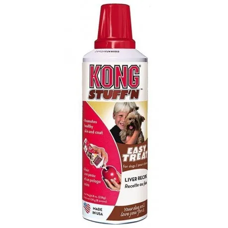 Kong Easy Treat Liver - Лакомство за кучета , паста за пълнене на кучешки играчки , черен дроб 226 гр. 1