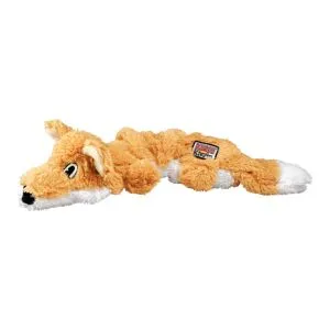 Kong Scrunch Knots Fox Small/ Мedium - Забавна кучешка играчка - плюшена лисица 1