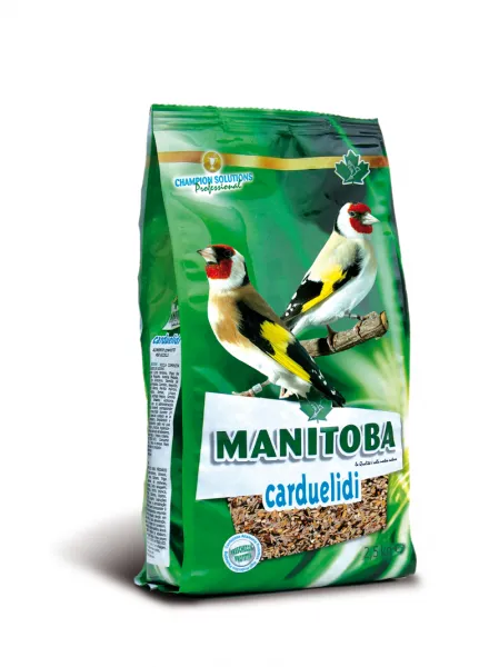 Manitoba Carduelidi - Премиум храна за птици щиглец от професионален микс семена 800 гр.
