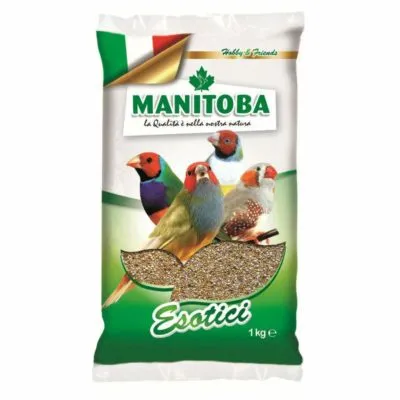 Manitoba Esotici - Премиум пълноценна храна за екзотични птици 1 кг. 1