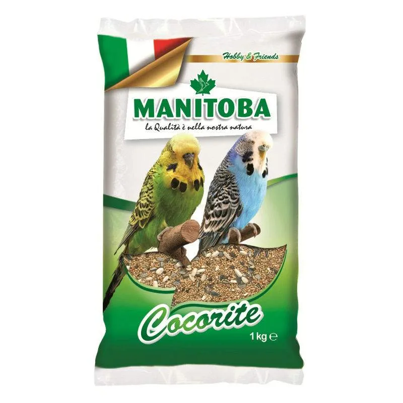 Manitoba Cocorite - Премиум пълноценна храна за вълнисти папагали 1 кг. 1