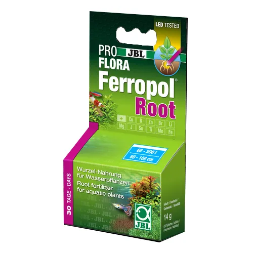 JBL Ferropol Root-Тор под формата на таблетки за силни корени на растенията в аквариумите 14 гр. 1
