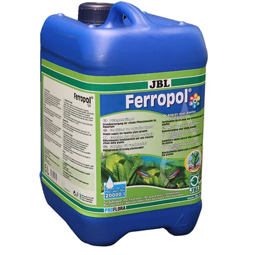 JBL Ferropol – Основна течна тор за аквариумни растения с микроелементи 5 литра