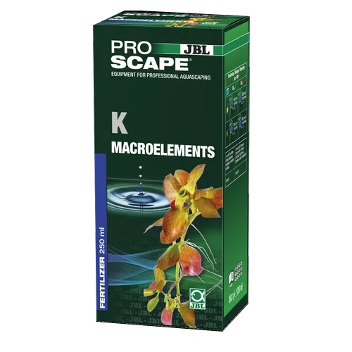 JBL ProScape K Macroelements - Калиева тор за аквариумни растения под формата на разтворими във водата калиеви соли 250 мл.